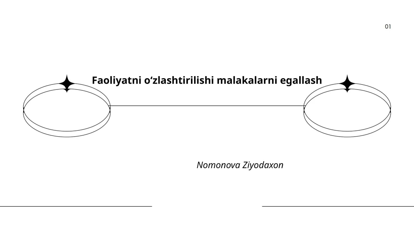 O'quv faoliyatini rejalashtirish