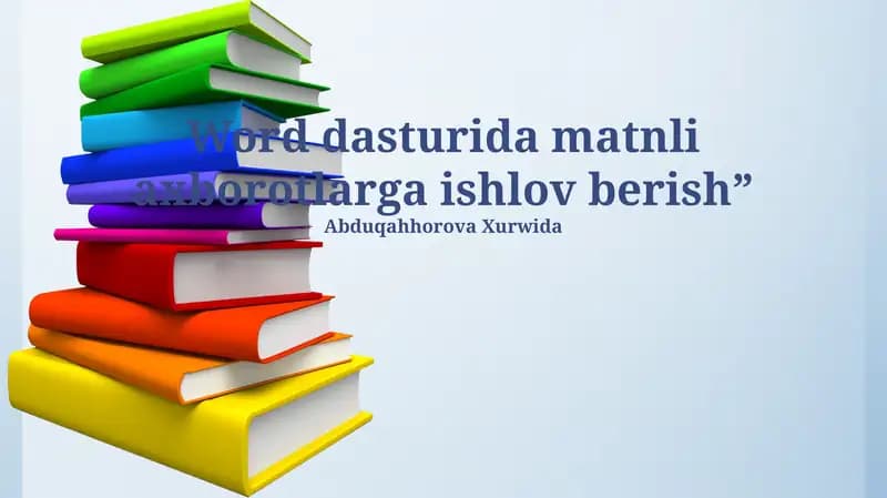 Matn Muharrir Dasturlari