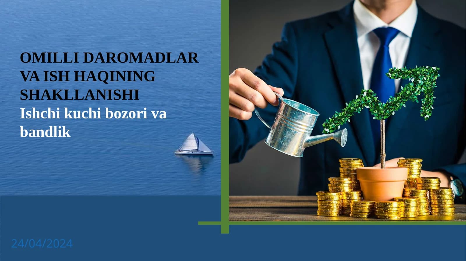 OMILLI DAROMADLAR VA ISH HAQINING SHAKLLANISHI