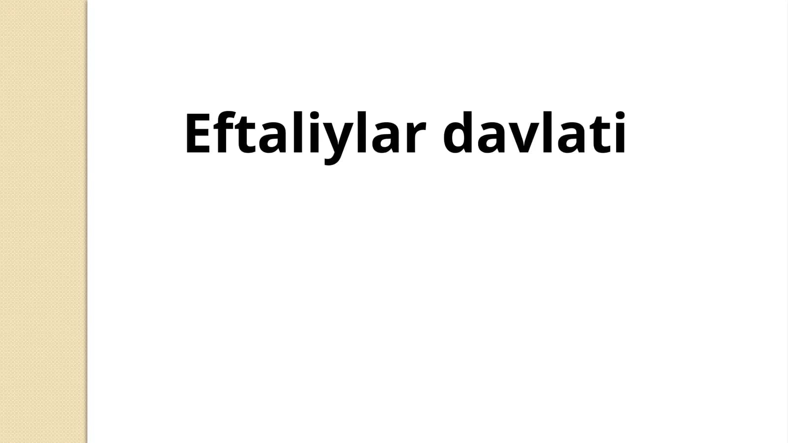 Eftaliylar davlati