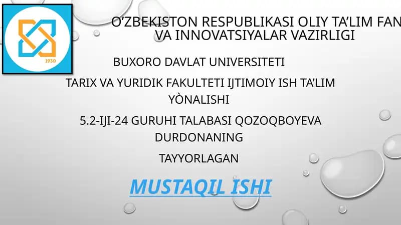 O’zbekiston Respublikasi prezidenti ShavkatmiromonvichMirziyoyev