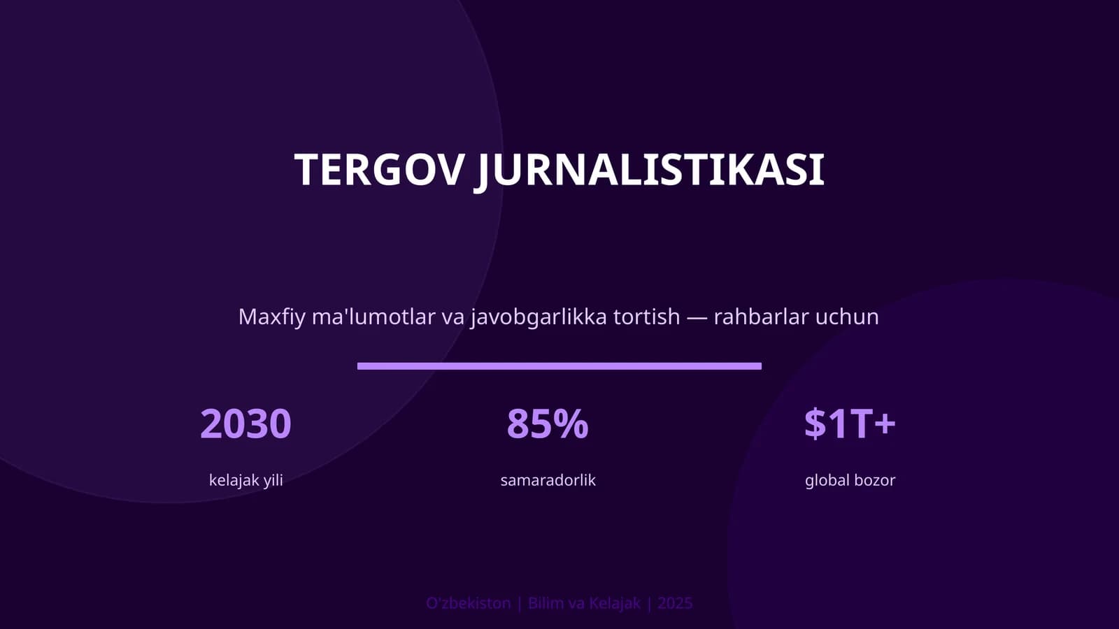 Tergov JURNALISTIKASI
