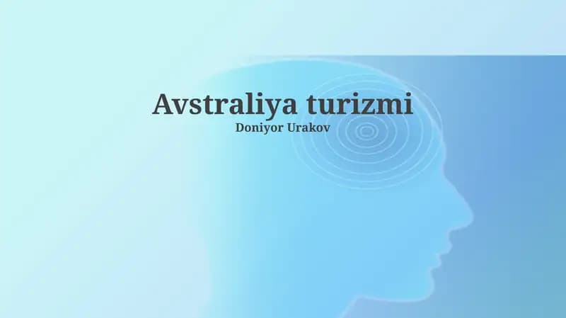 Avstraliya turizmi