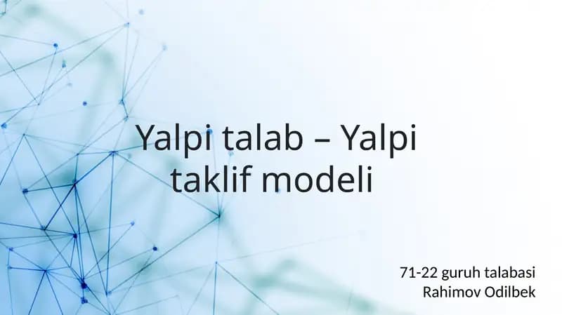 Yalpitalab–Yalpitaklif modeli