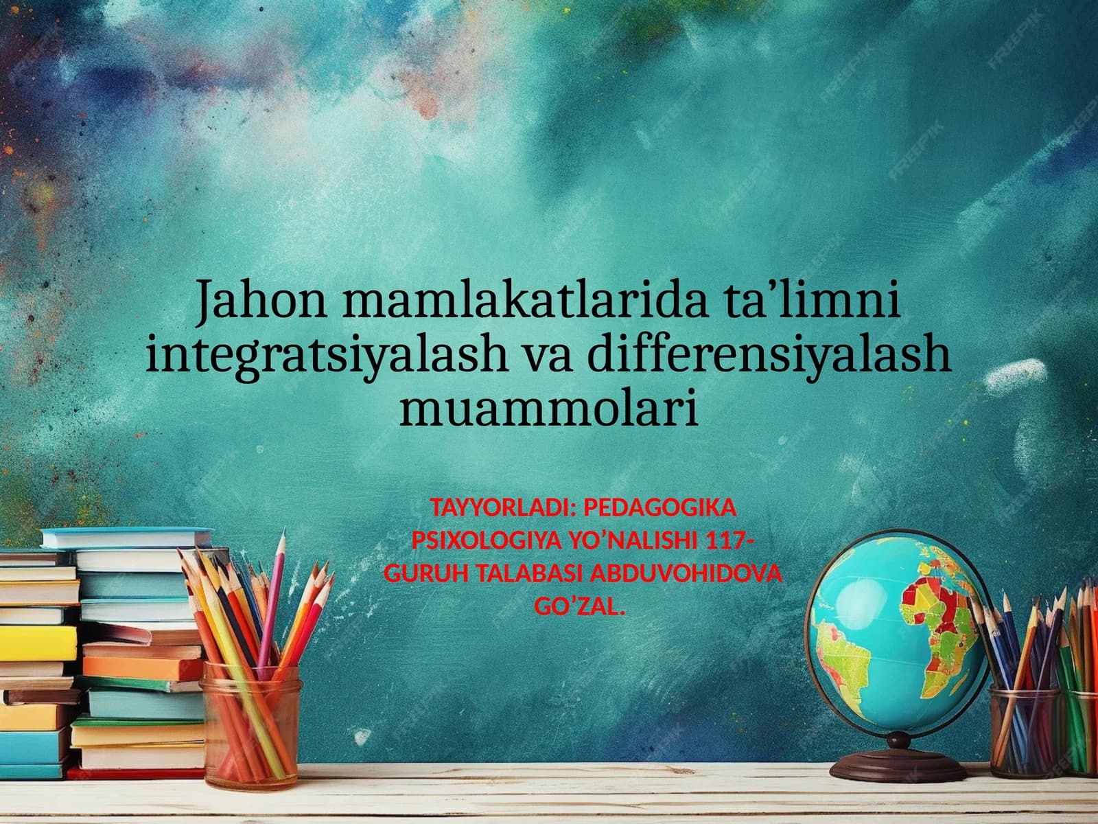 jaxon mamlakatlari talim tizimining integratsiyalashuvi