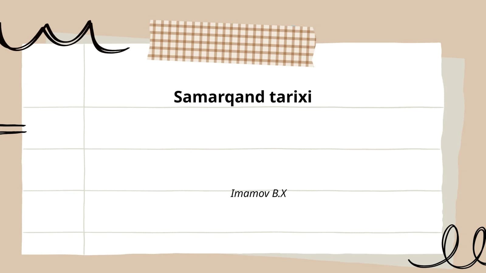 Samarqand tarixi