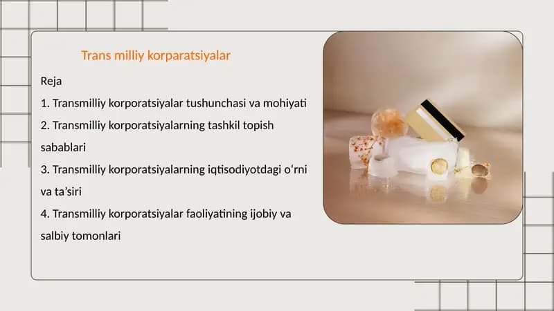 Trans milliy korparatsiyalar