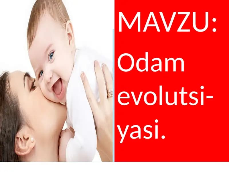 Odam evolyutsiyasi