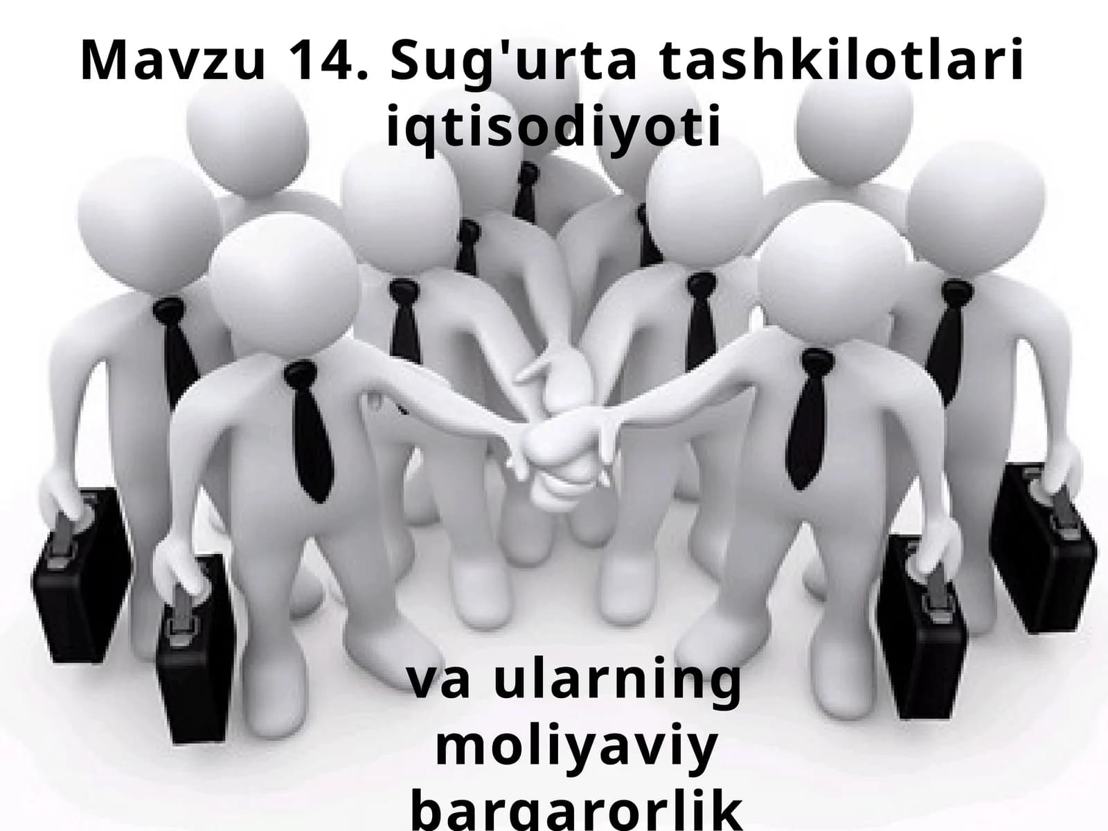Sug'urta tashkilotlari iqtisodiyoti va ularning moliyaviy barqarorlik