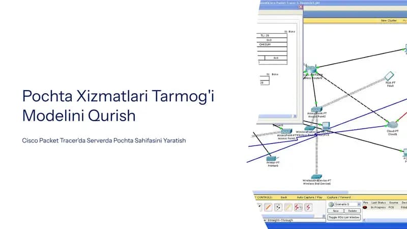 Pochta Xizmatlari Tarmog'i Modelini Qurish