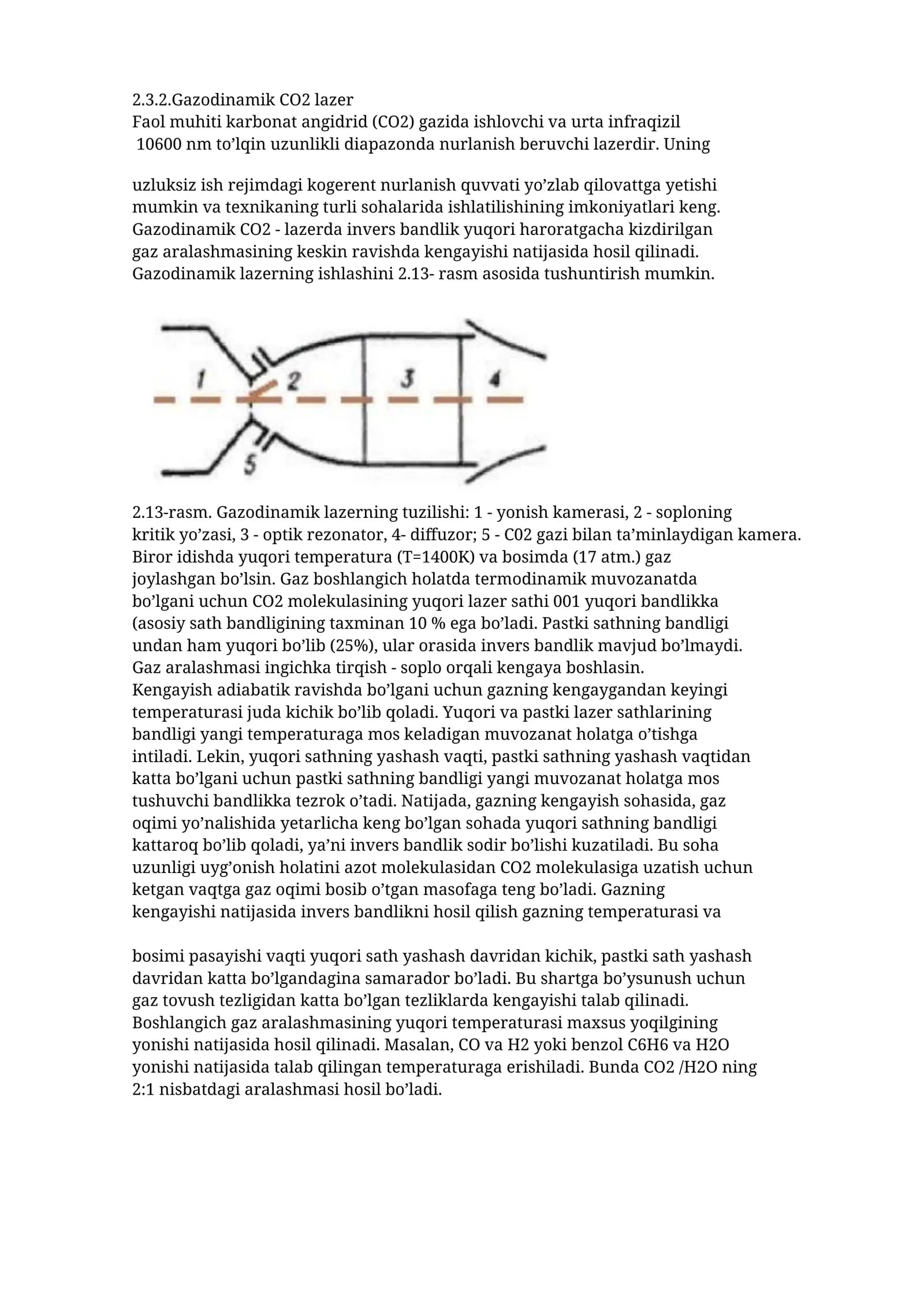 Gazodinamik CO2 lazer