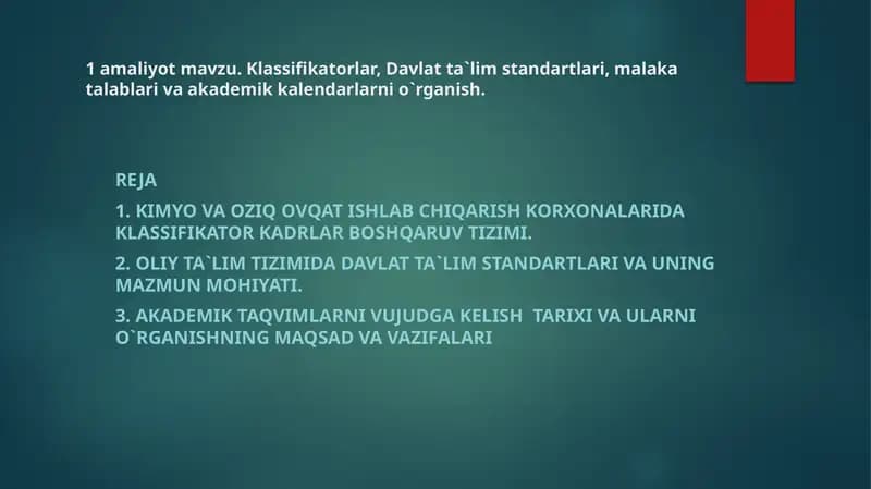 Kimyo va oziq-ovqatish