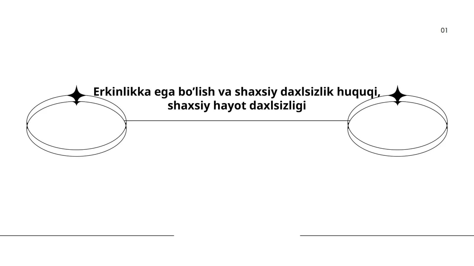 Erkinlikka ega bo’lish va shaxsiy daxlsizlik huquqi, shaxsiy hayot daxlsizligi