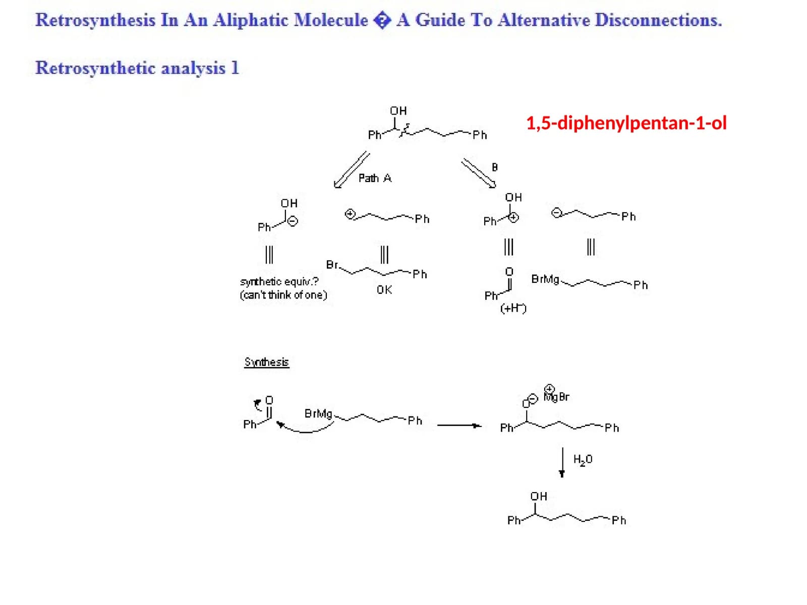 1,5-diphenylpentan-1-ol