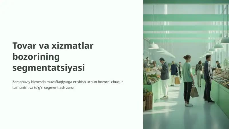 Bozor segmentatsiyasi