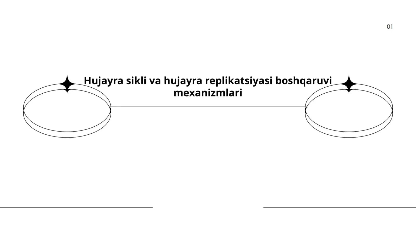 Hujayra sikli va hujayra replikatsiyasi boshqaruvi mexanizmlari