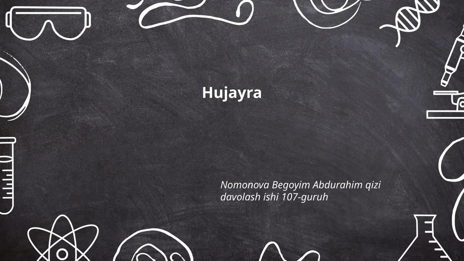 Hujayra tuzilishi