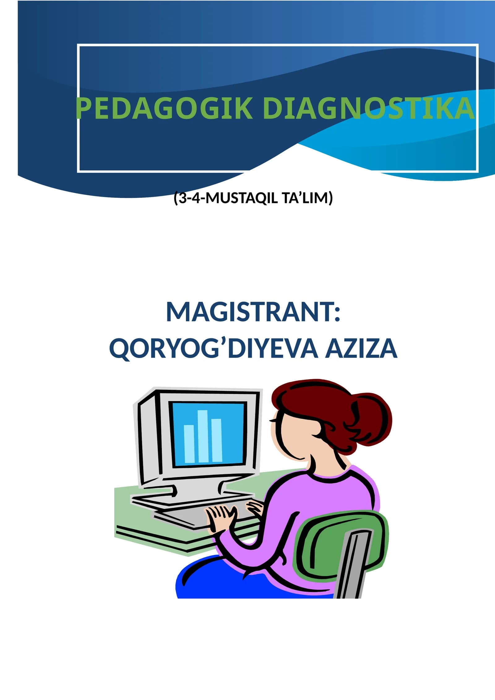 PEDAGOGIK DIAGNOSTIKA