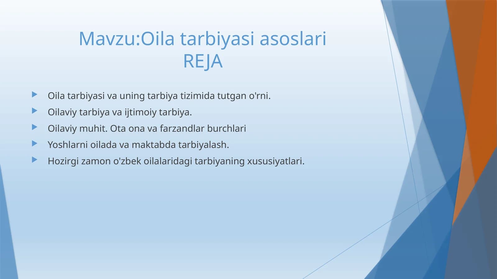 Oilatarbiyasiasoslari