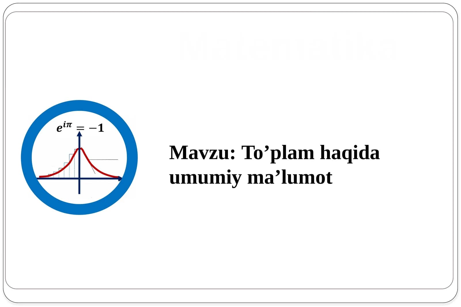 Matematika