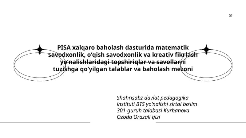 PISA xalqaro baholash dasturi