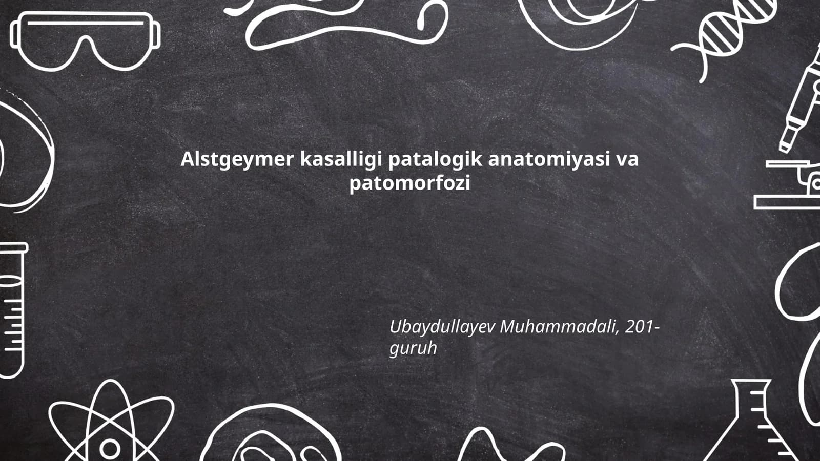 Altsgeymer kasalligi patalogik anatomiyasi va patomorfozi