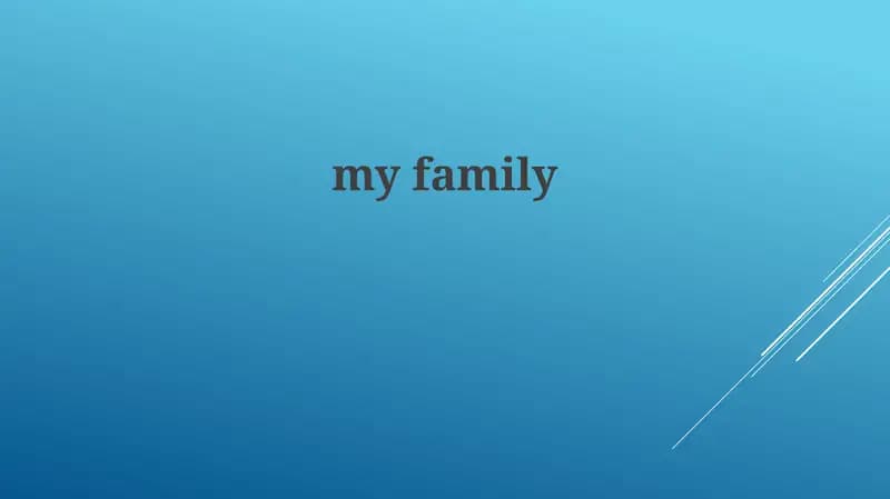 Our Family Story: Roots, Traditions, and Values