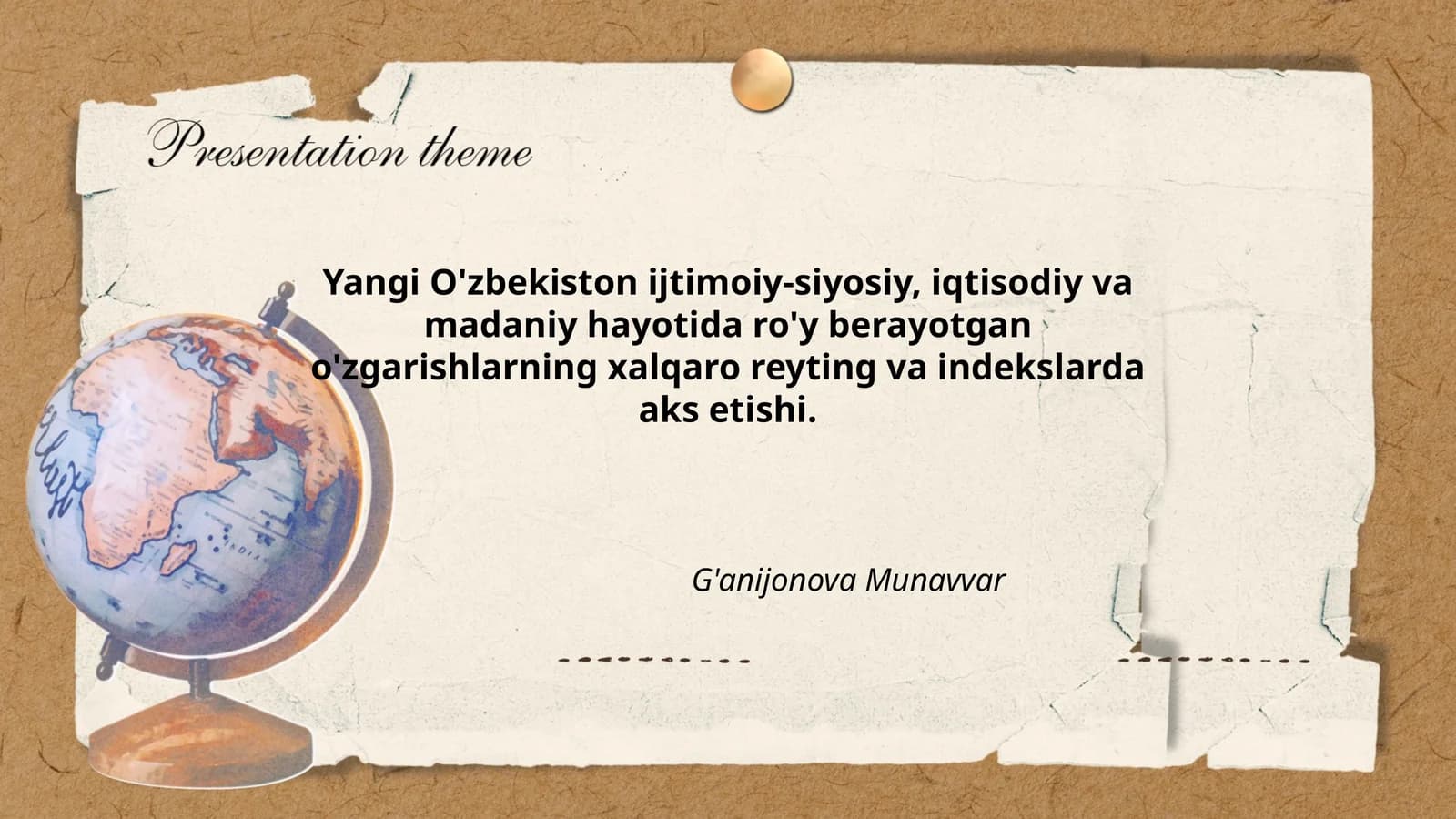 Yangi O'zbekistonning xalqaro korruptsiya tuyg'usi indeksidagi o'zgarishlar