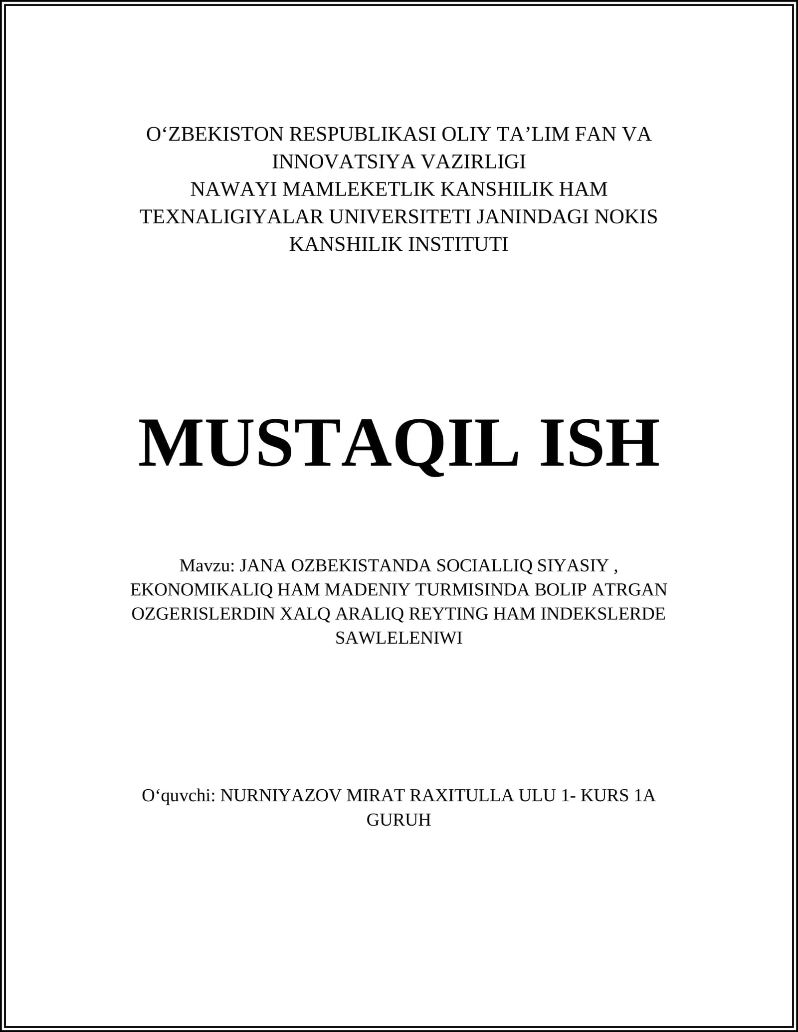 Siyosiy barqarorlik indeksi