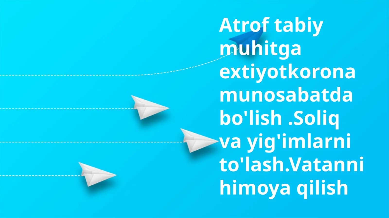 Atrof-muhit, Soliq va Xavfsizlikning O'zaro Bog'liqligi
