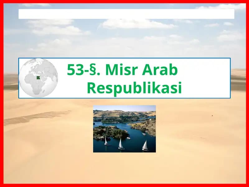 Misr Arab Respublikasi