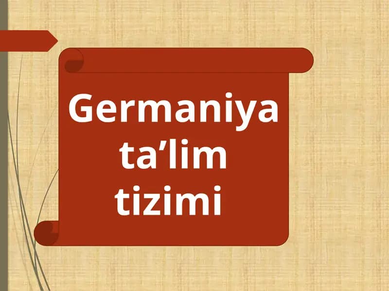 Germaniyata’limtizimi