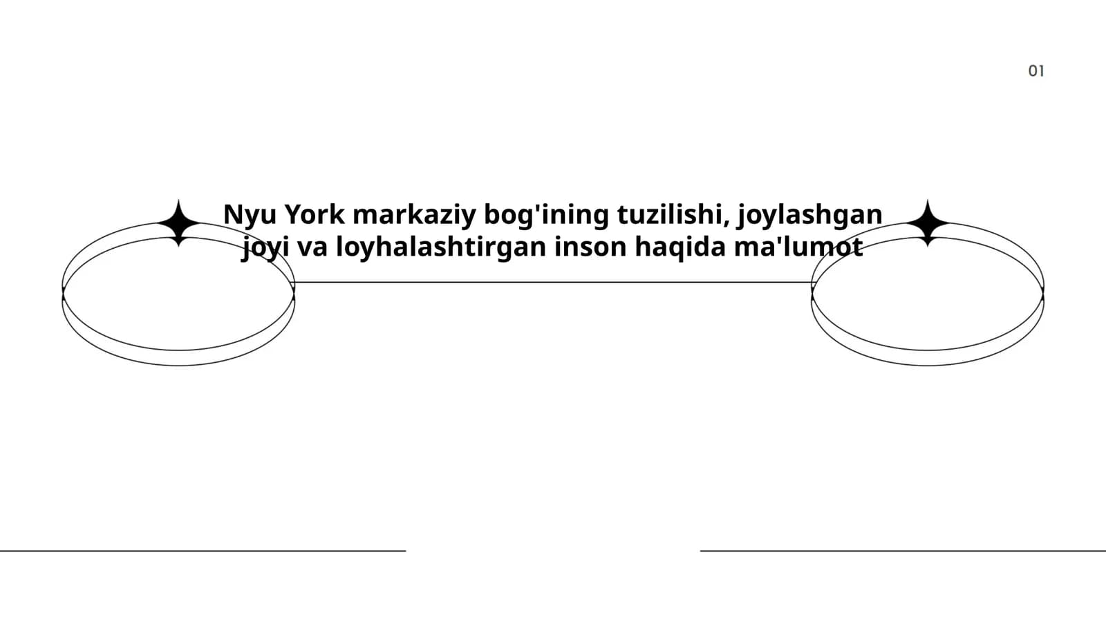 Nyu-York markaziy bog'ining tarixi