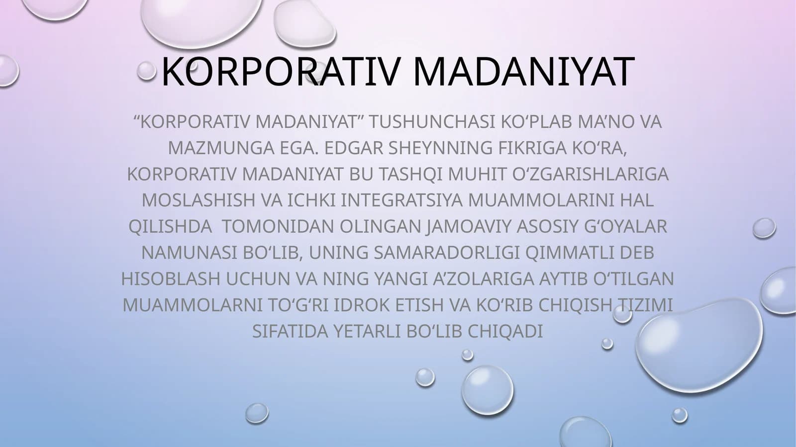 Korporativ madaniyat
