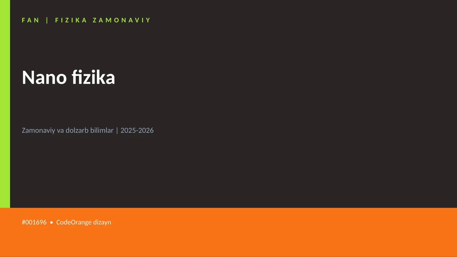 Nano fizika