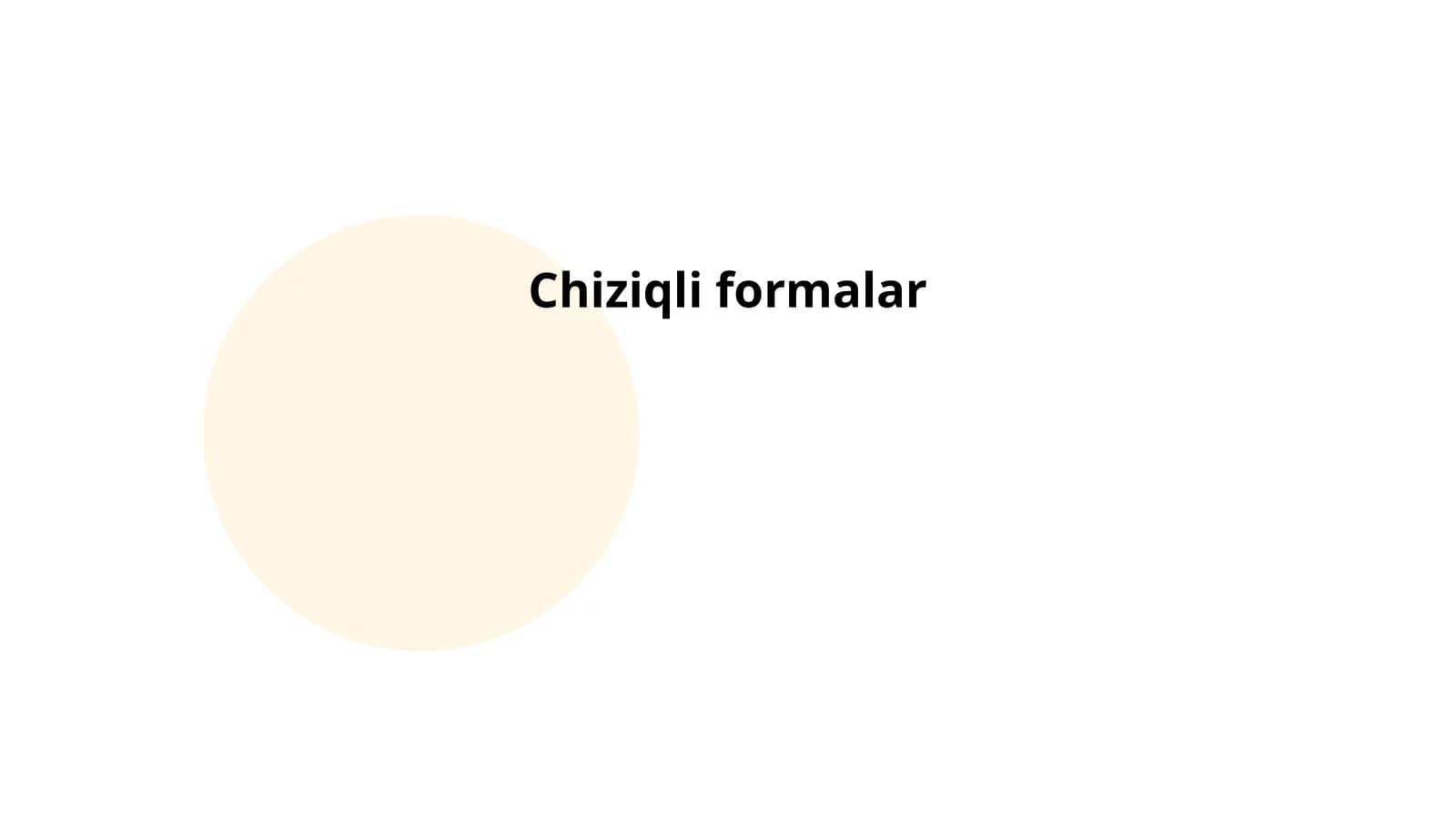 Chiziqli formalar