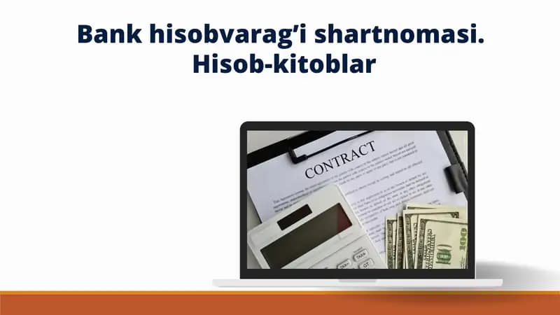 Bankhisobvarag’ishartnomasi