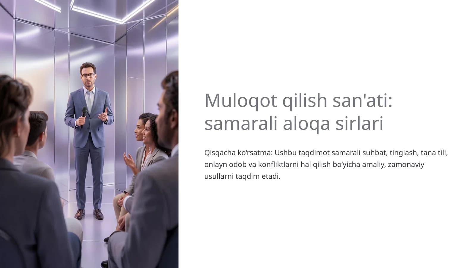 Muloqot qilish san'ati: samarali aloqa sirlari