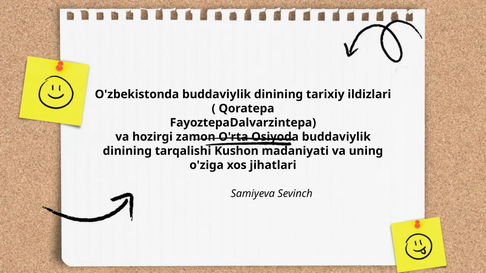 O'zbekistonda buddaviylik dinining tarixiy ildizlari