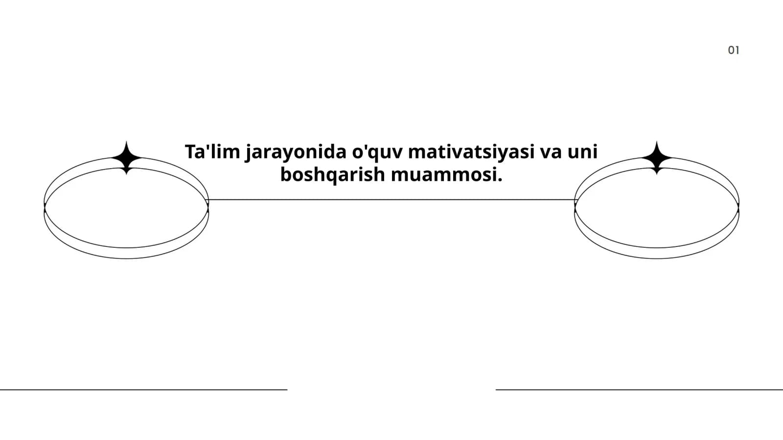 O'quv motivatsiyasi va uni boshqarish muammosi