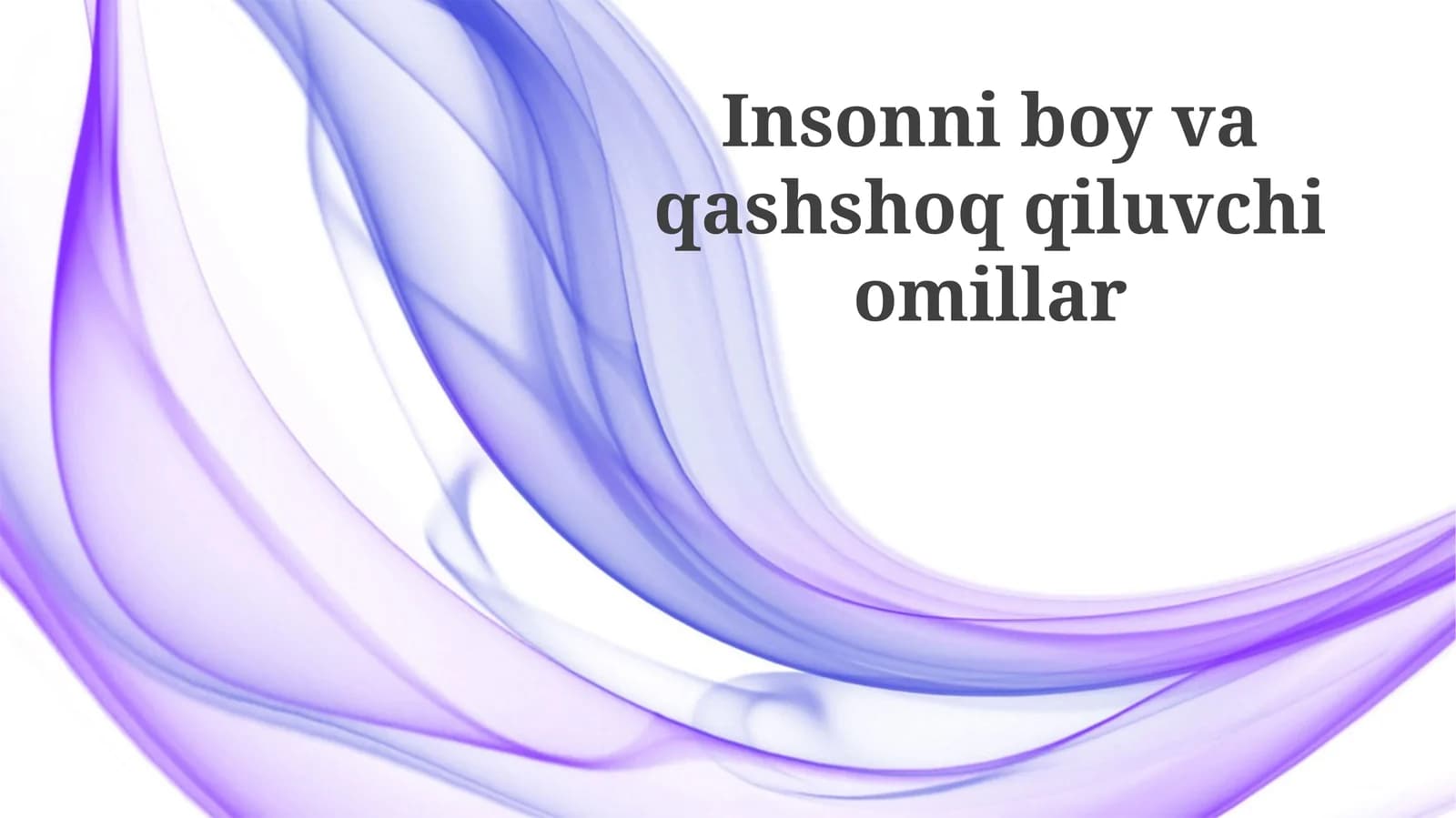 Uyqusizlik va Qashshoqlikning Oʻzaro Bogʻliqligi