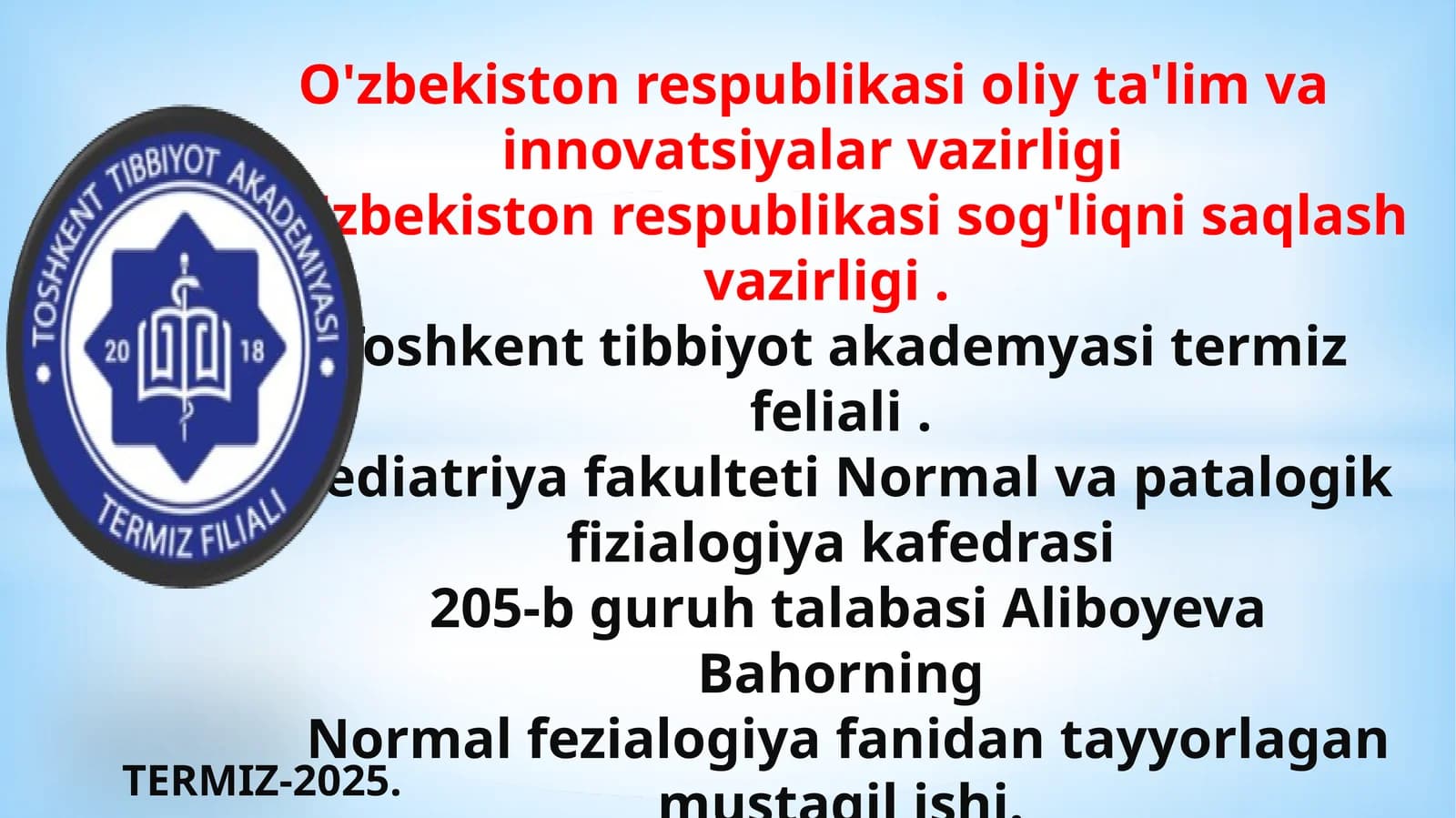 Qondagazlarni aniqlovchi usullar