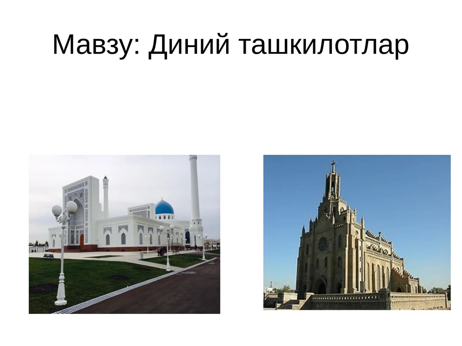 Диний ташкилотлар