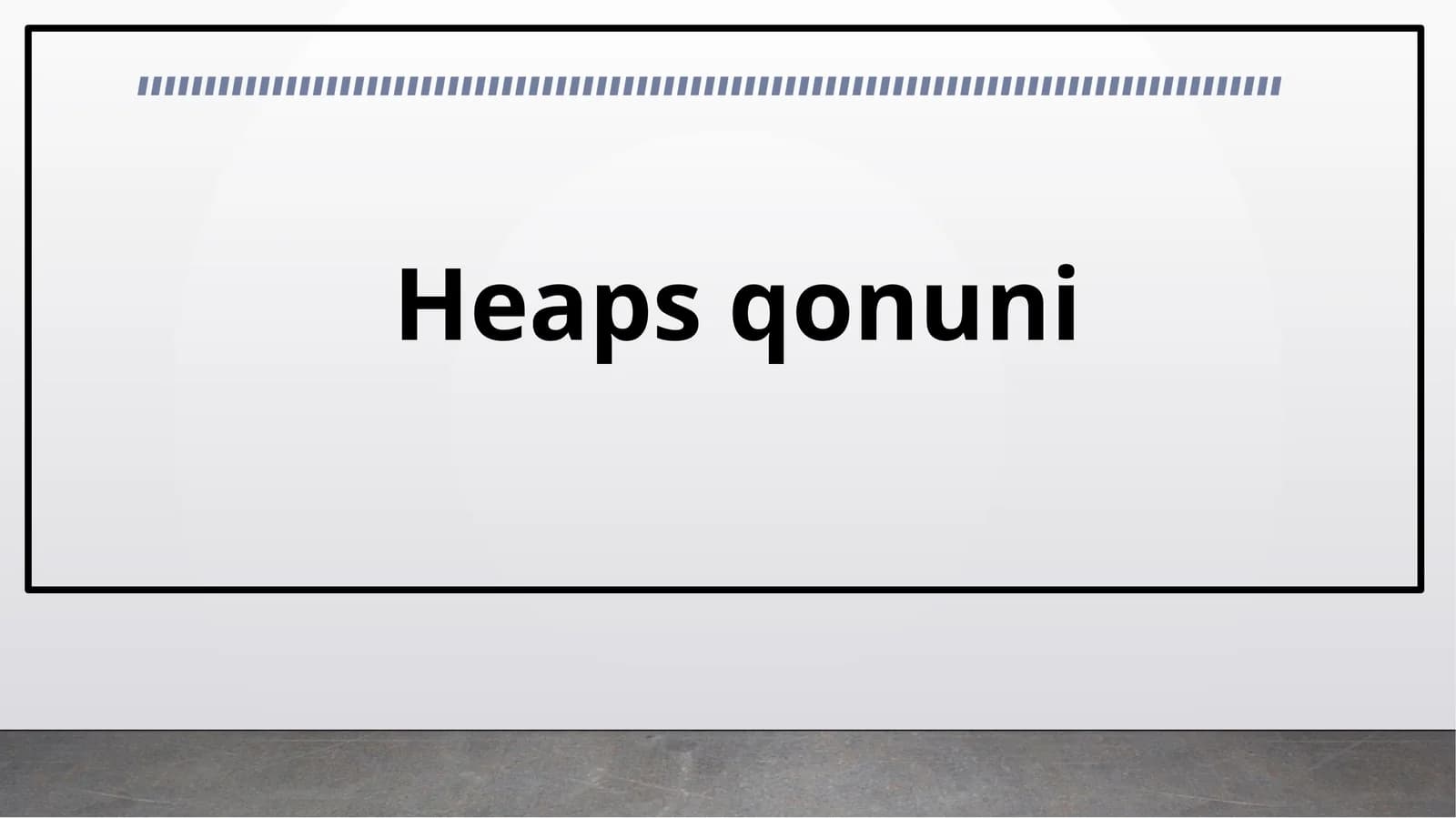 Heaps qonuni