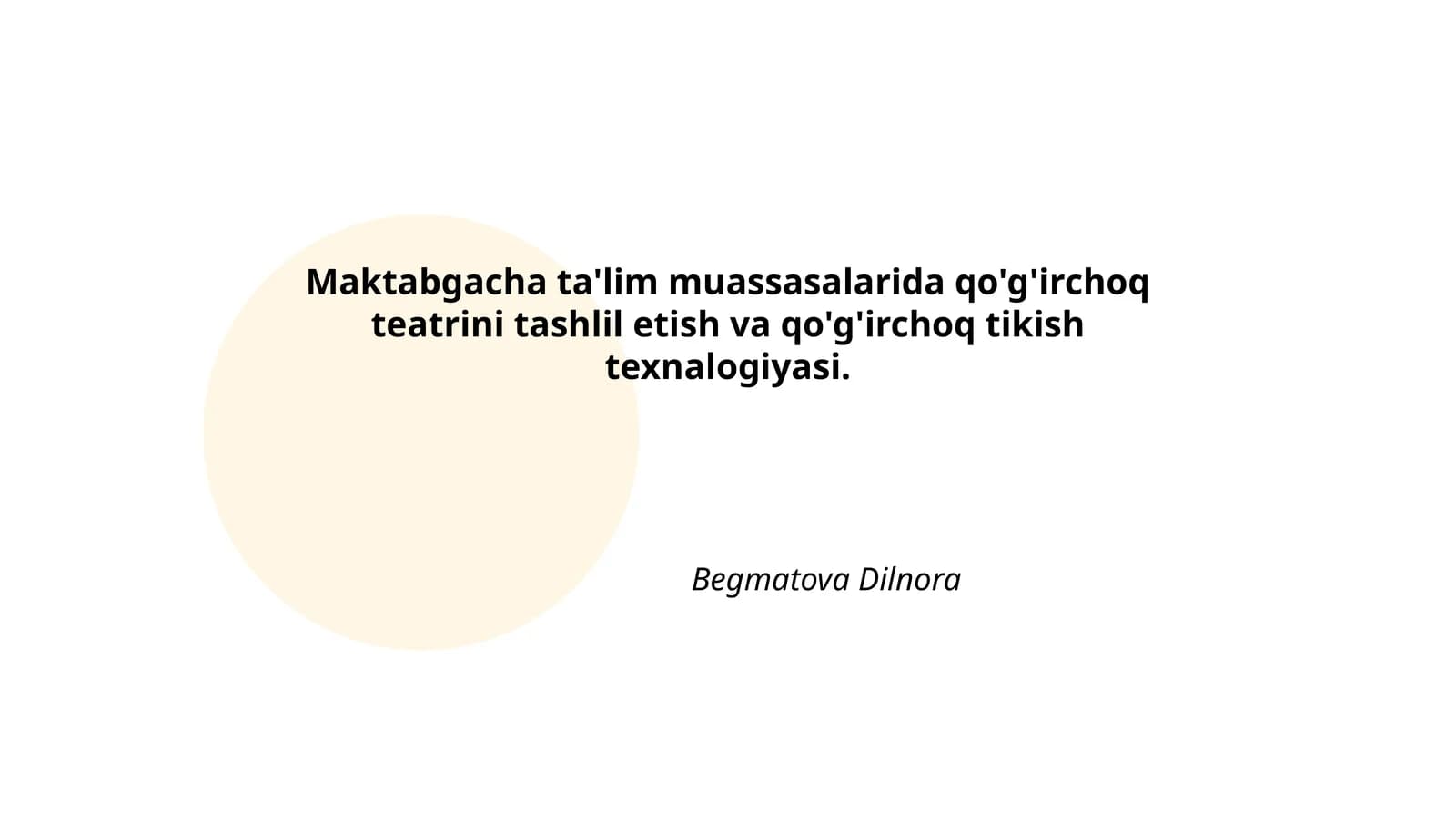 Qo'g'irchoq teatrining tarixi va rivojlanishi