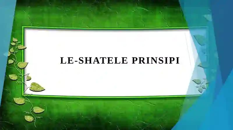 Le-Shatele prinsipi
