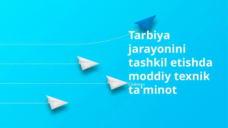 Samarali tarbiya uchun texnologik vositalar
