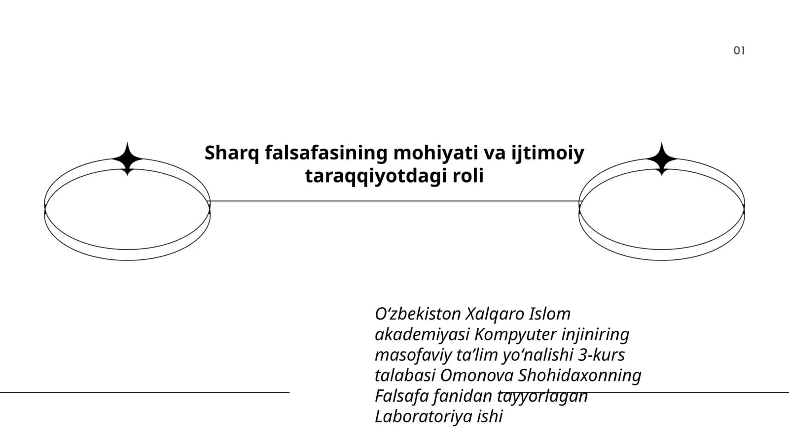 Sharq falsafasining mohiyati va ijtimoiy taraqqiyotdagi roli