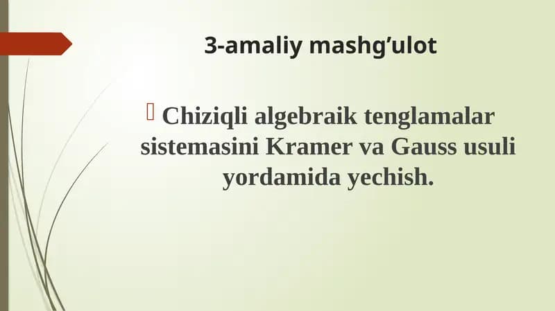 3-amaliymashg’ulot