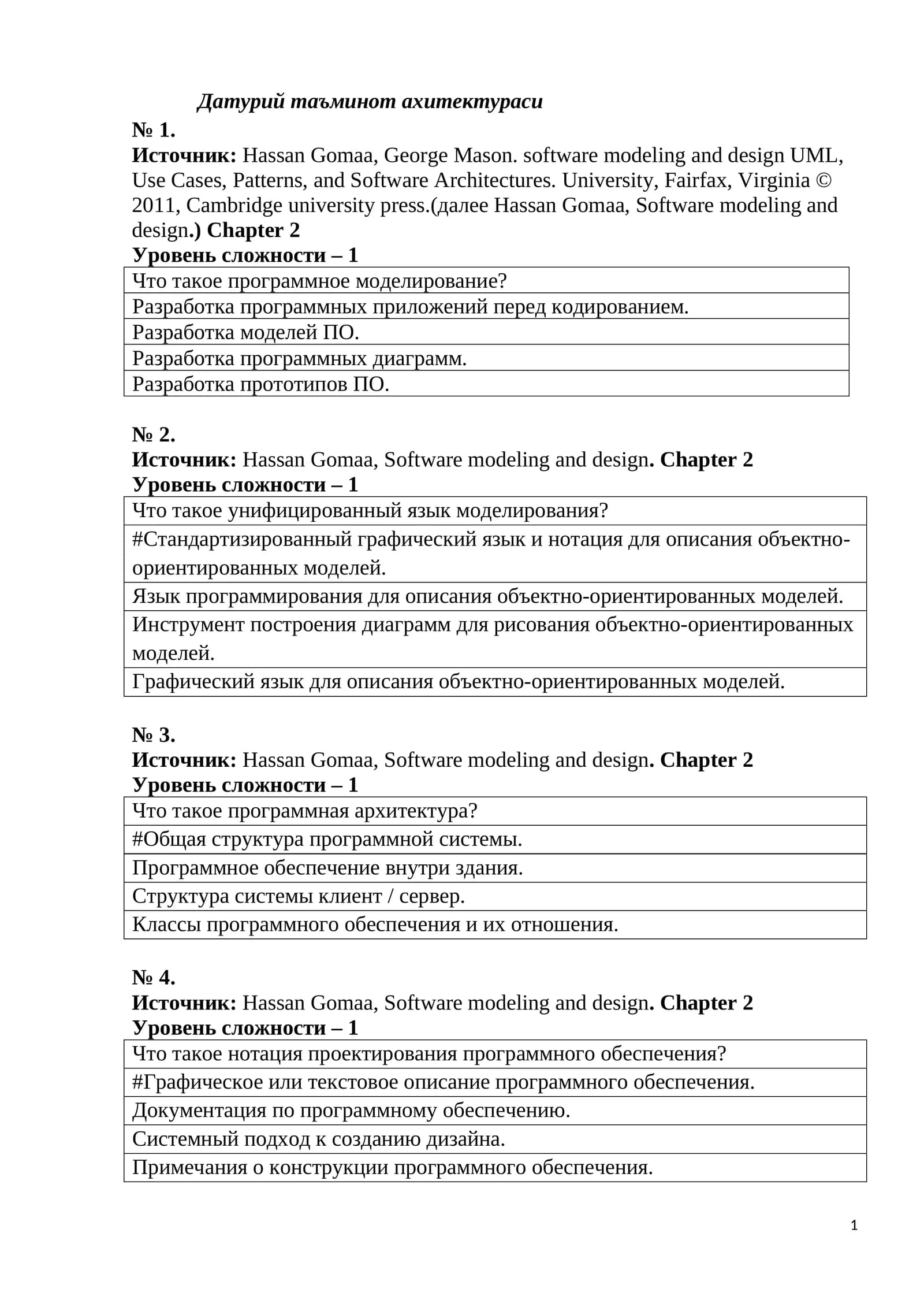 Датурий таъминот ахитектураси